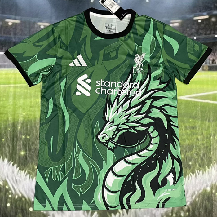 2025-26 LIV Green Special Edition Fans Training shirts