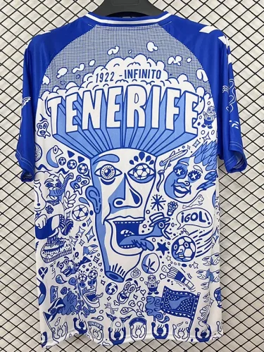 2025-26 CD Tenerife Limited Edition Fans Soccer Jersey