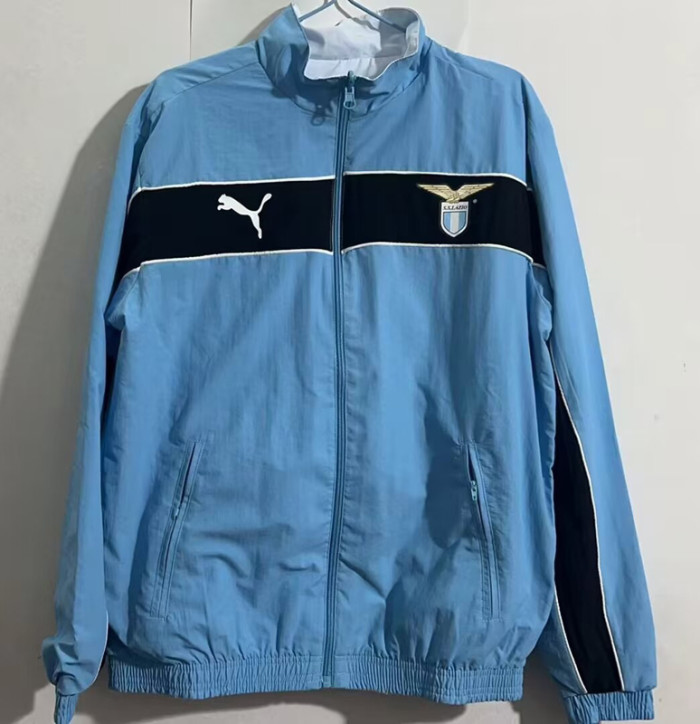 24-25 Lazio Blue & White Double Sided Windbreaker (双面风衣)
