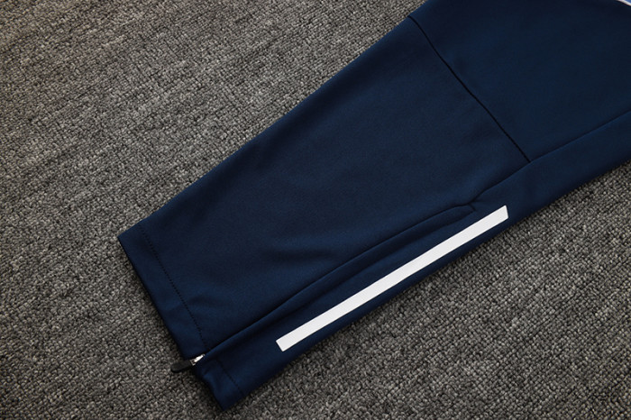 2025 AD Royal blue Half Pull Tracksuit #06(半拉链)