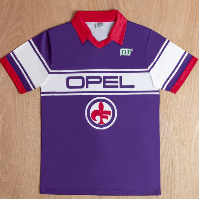 1984-1985 Fiorentina Home Retro Soccer Jersey