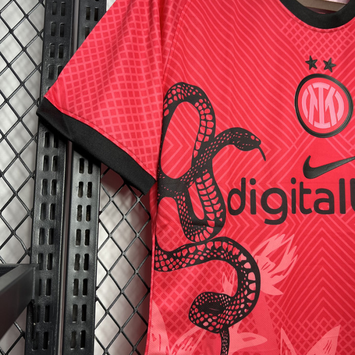 2024 INT Red Special Edition Fans Soccer Jersey