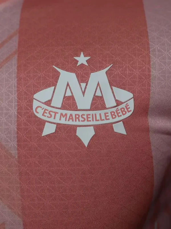 2025-26 Marseille Pink Joint Edition Player Version Training shirts