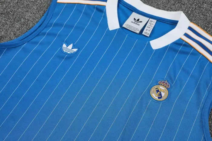 25-26 RMA Blue Tank top and shorts suit #条纹
