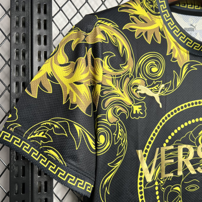 24-25 Italy Black Gold Special Edition Training Shirts #黑金