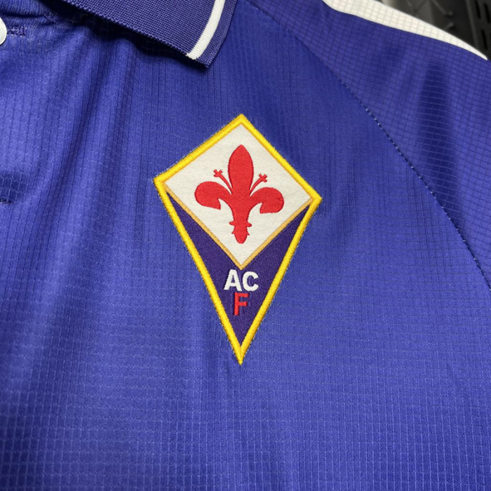 1998-1999 Fiorentina Home Retro Soccer Jersey