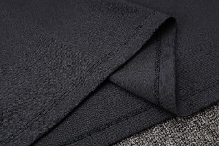 24-25 TOT Dark gray Half Pull Tracksuit (半拉链)