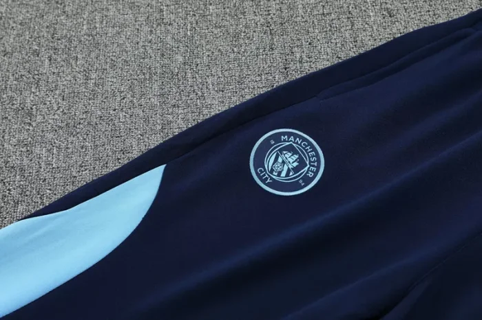 25-26 Man City Royal blue Jacket Tracksuit
