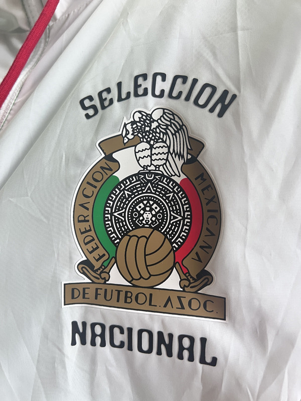 24-25 Mexico White-Green Windbreaker (High Quality)球员