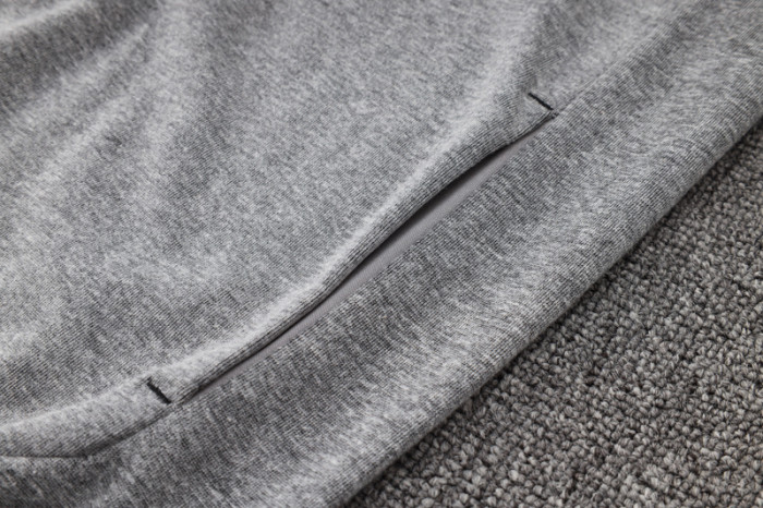 2024 NK Grey Hoodie Jacket Tracksuit #F586