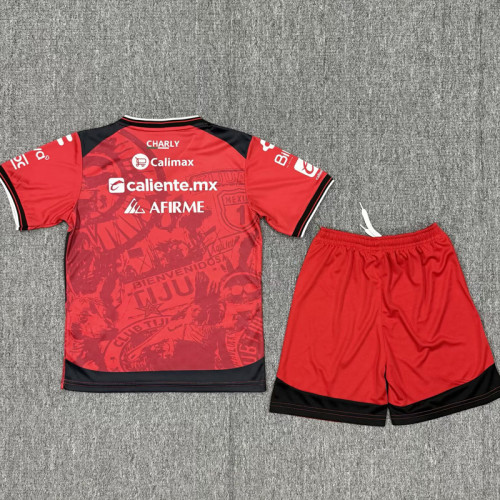 2025-26 Tijuana Home Kids Soccer Jersey