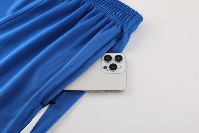 2024 NK Fancy Blue Training Short Suit #ND06
