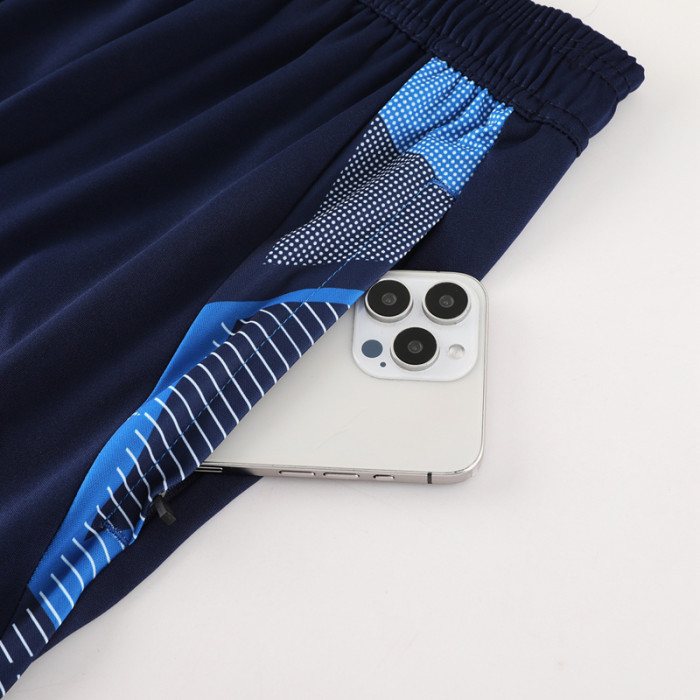 2024 AD08 Fancy blue Training Short Suit