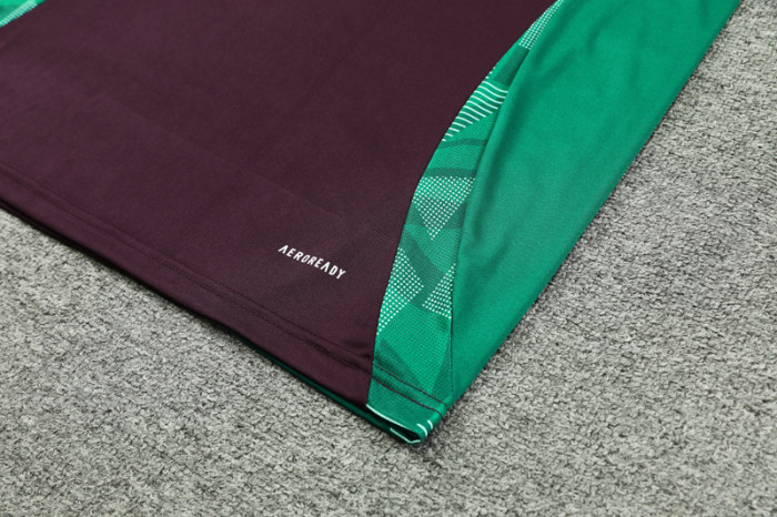 24-25 Mexico Maroon Training Short Suit