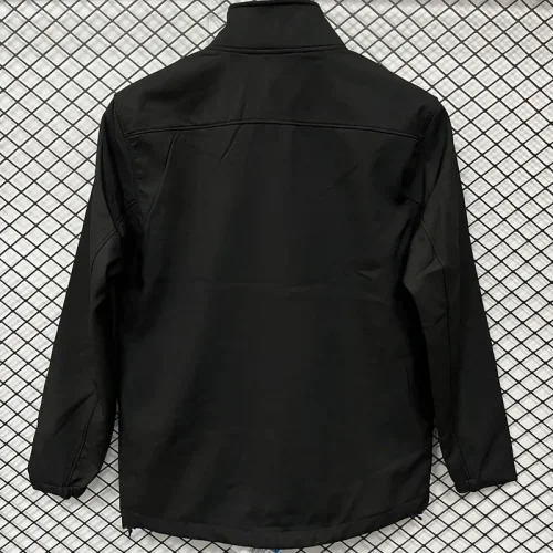 2025-26 PSG Jordan Black Outdoor Jackets #RK901软料