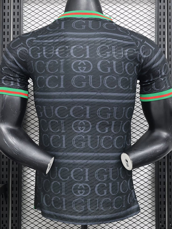 24-25 RMA Black Green Special Edition Player Version Soccer Jersey