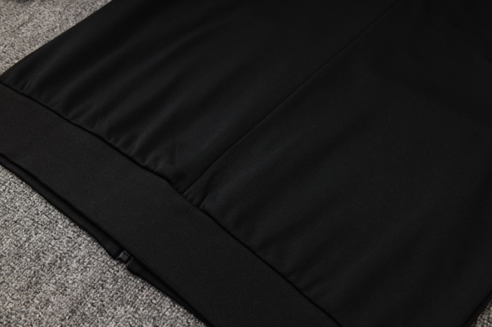 24-25 BAR Black Hoodie Jacket Tracksuit #F556