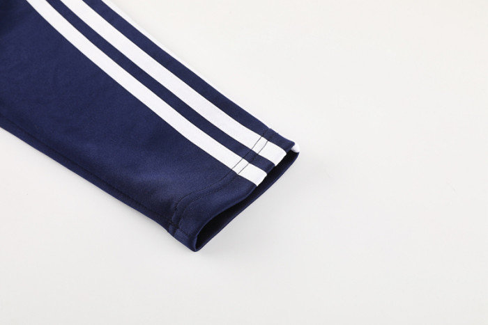 24-25 Al-Nassr Royal blue Jacket Tracksuit #01
