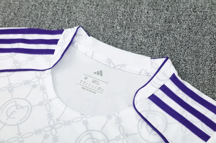 25-26 RMA White Tank top and shorts suit