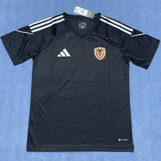 24-25 Venezuela Black Special Edition Fans Soccer Jersey