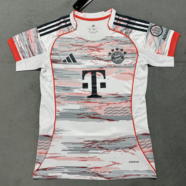 25-26 Bayern Away Women Soccer Jersey(女)