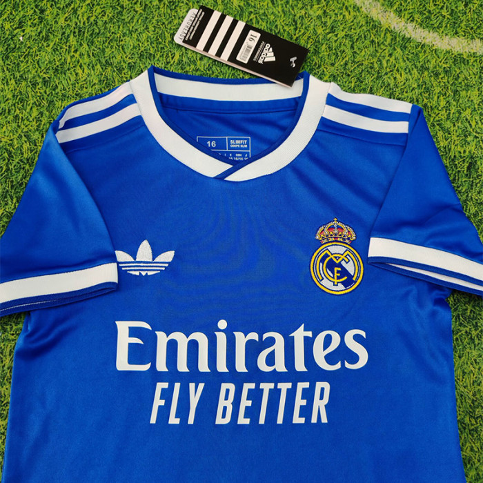 25-26 RMA Blue Kids Soccer Jersey