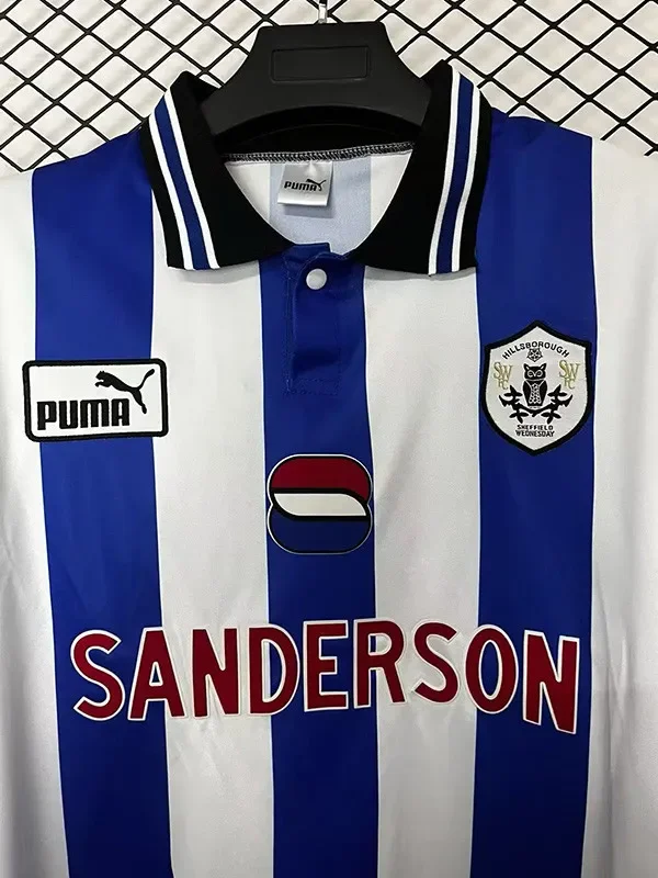 1998 Sheffield Wednesday Home Retro Soccer Jersey