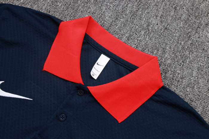 2025-26 PSG Royal blue Polo Tracksuit #C2551