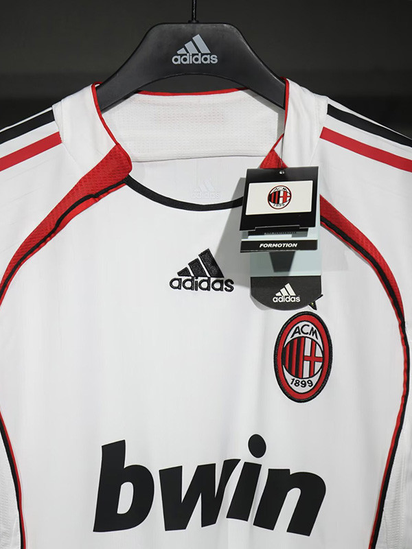2006-2007 ACM Away Player Version 球员 Retro Soccer Jersey