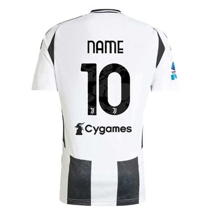 2024-25 JUV Home Fans Soccer Jersey (前带广告)