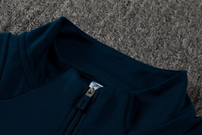 25-26 Flamengo Royal blue Half Pull Tracksuit (半拉链)