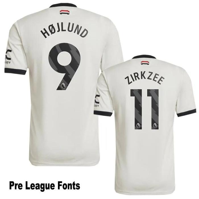 24-25 Man Utd Third Women Soccer Jersey (女)
