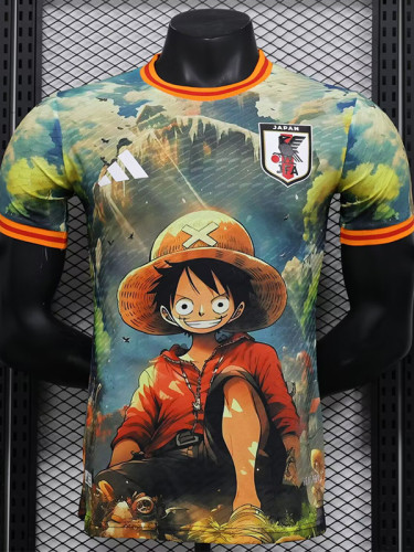 25-26 Japan Green Blue Special Edition Player Version Soccer Jersey