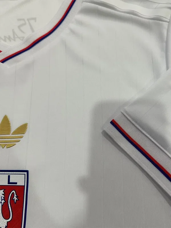 2024-25 Lyon 75th Anniversary Player Version Soccer Jersey