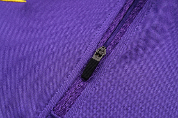 25-26 ATM Purple Kids Half Pull Tracksuit #E25136(童装)(半拉链)