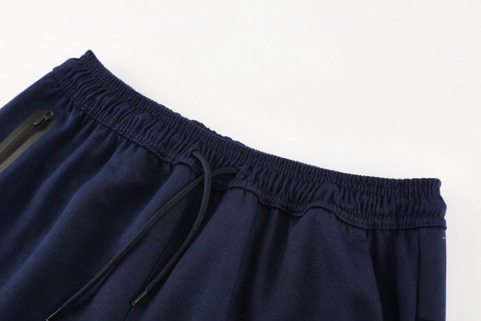 24-25 PSG Royal blue Hoodie Jacket Tracksuit #01