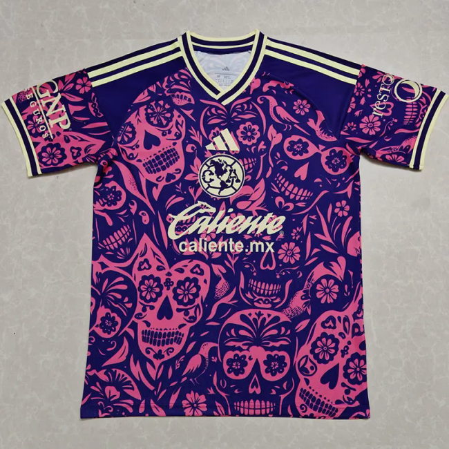 25-26 Club America Halloween Fans Soccer Jersey