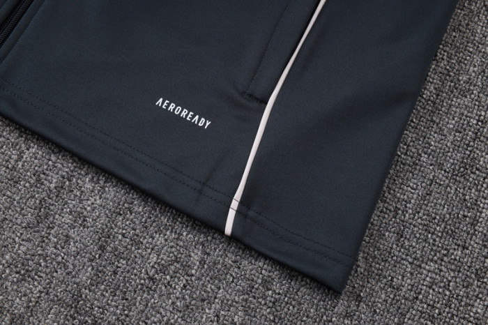 2025-26 RMA Dark gray Kids Jacket Tracksuit #E2568(童装)