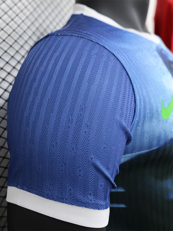24-25 Brazil Blue Special Edition Player Version Soccer Jersey *绿标