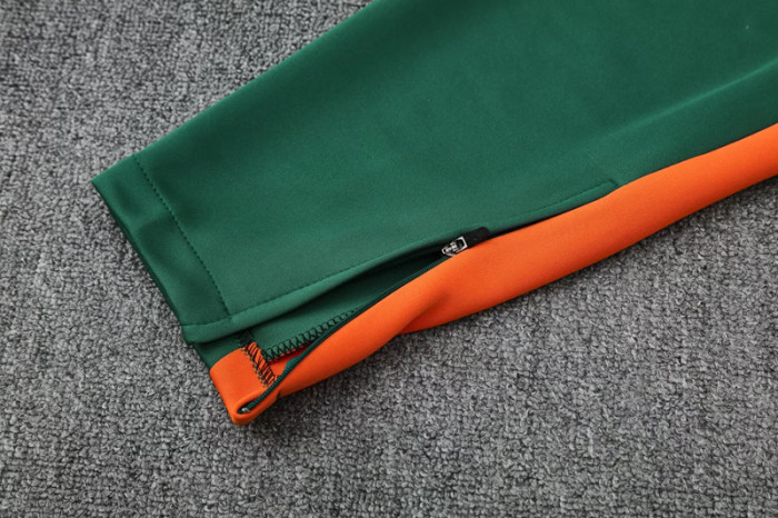 25-26 Ivory Coast Dark green Jacket Tracksuit