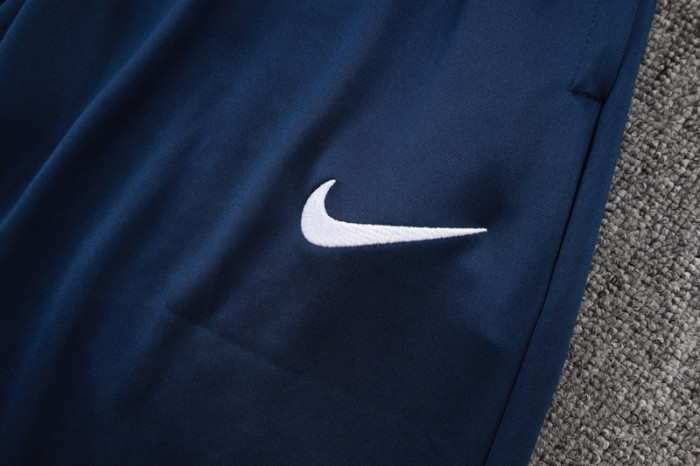 25-26 PSG Royal blue Half Pull Tracksuit #B2585(半拉链)