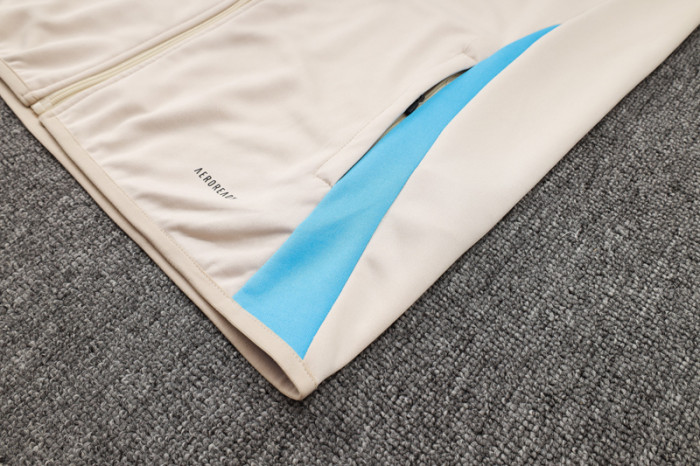 24-25 Argentina Khaki Jacket Tracksuit #A759(蓝领)