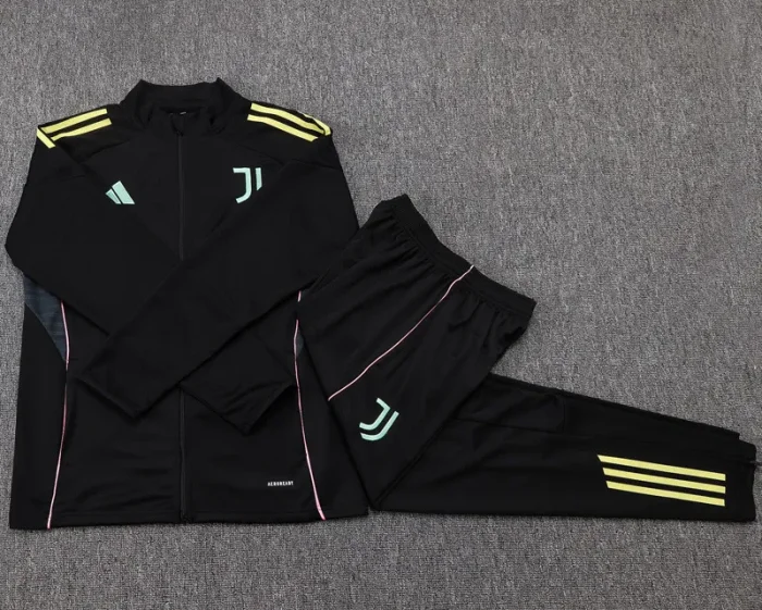 25-26 JUV Black Jacket Tracksuit #A2569