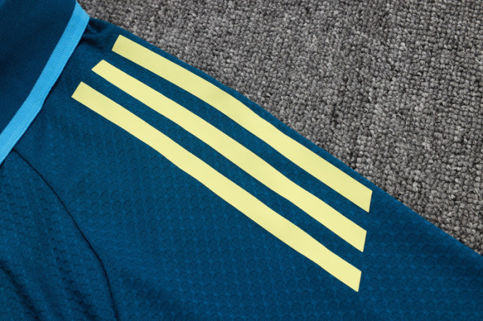 25-26 JUV Lake blue Polo Tracksuit #C2534