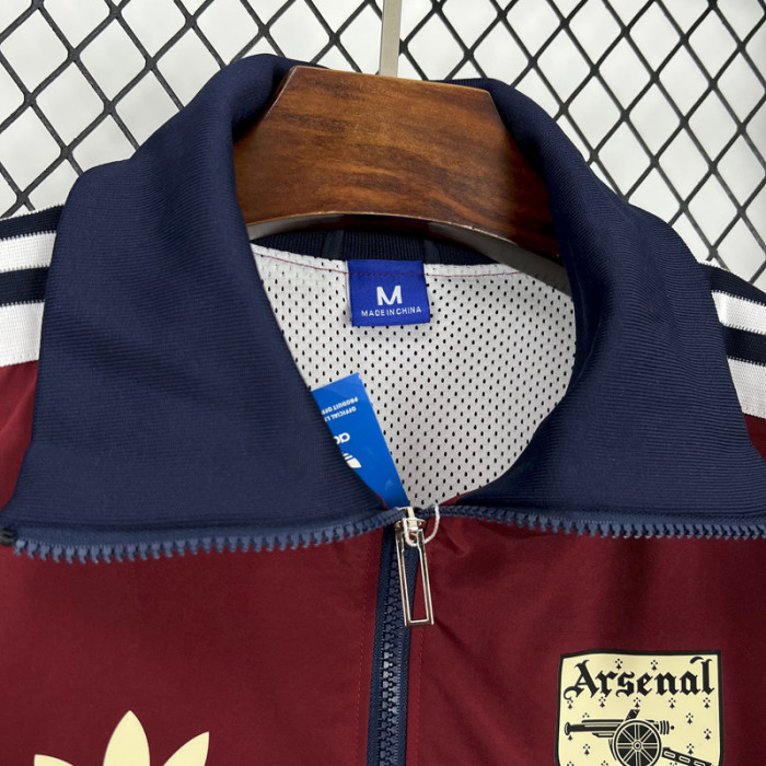 24-25 ARS Jujube red Windbreaker