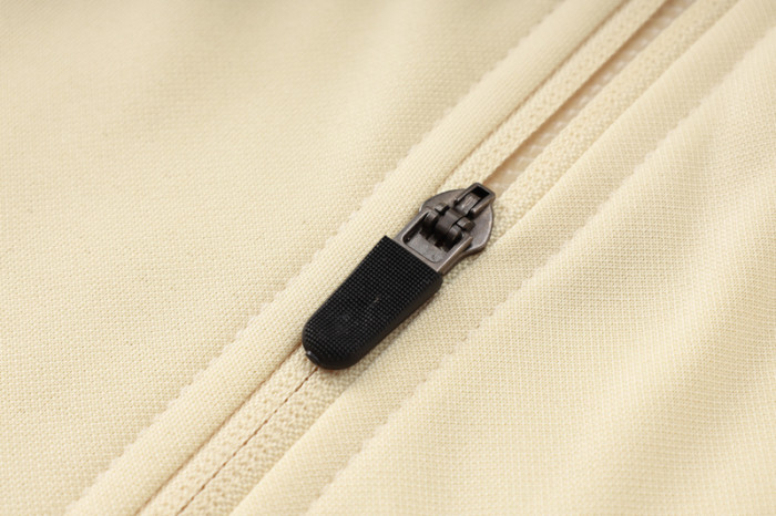 24-25 PSG Jordan Khaki Hoodie Jacket Tracksuit #F563