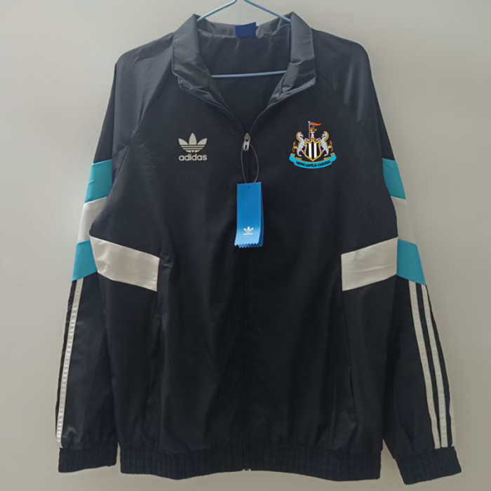 24-25 Newcastle Black Windbreaker