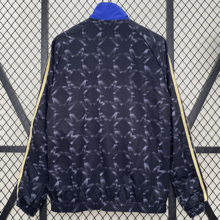 2024 Man Utd Red & Black Double Sided Windbreaker (双面风衣)