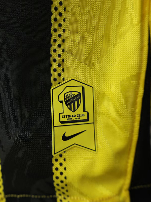 24-25 Ittihad Home Player Version Soccer Jersey *广告版