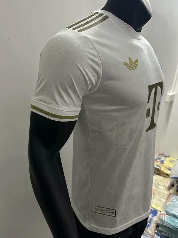 24-25 Bayern White 125th Anniversary Player Version Soccer Jersey